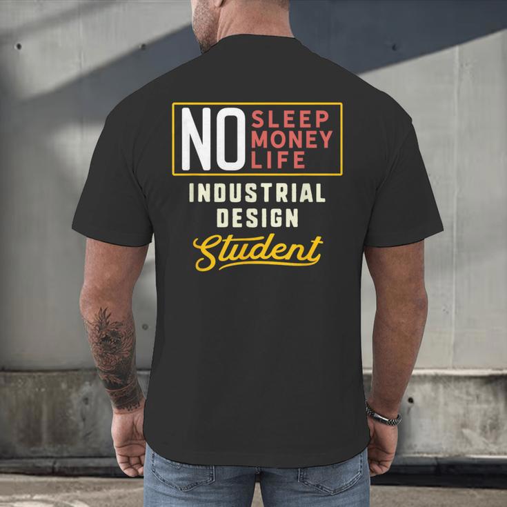 Industrial Major Student Shirt Graduation Men's Back Print T-Shirt