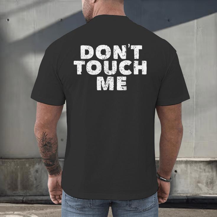 Introverted Antisocial Introspective Loner For Introvert Men's Back Print T-Shirt Introverted Antisocial Introspective Loner For Introvert Men's Back Print T-Shirt