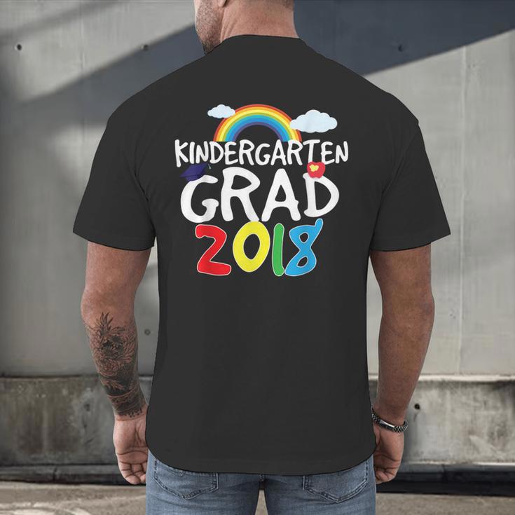 Kindergarten Graduation 2018 Last Day Of School Men's Back Print T-Shirt