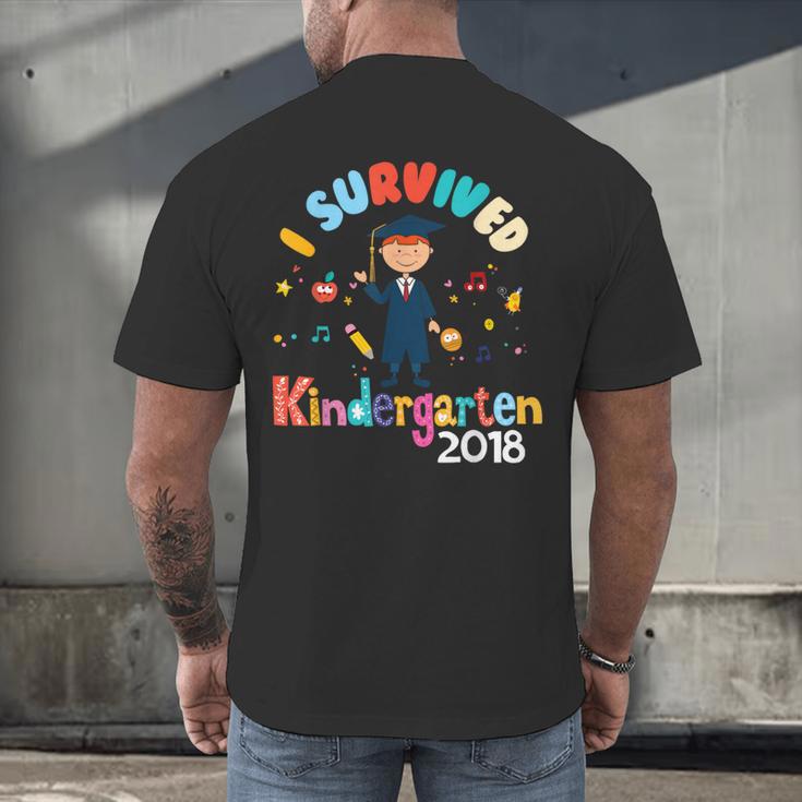 Kindergarten Graduation 2018Shirt Graduate Men's Back Print T-Shirt
