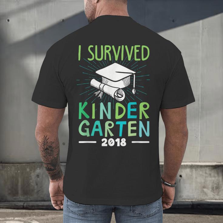 Kindergarten Graduation Graduate t Shirt 2018 Men's Back Print T-Shirt