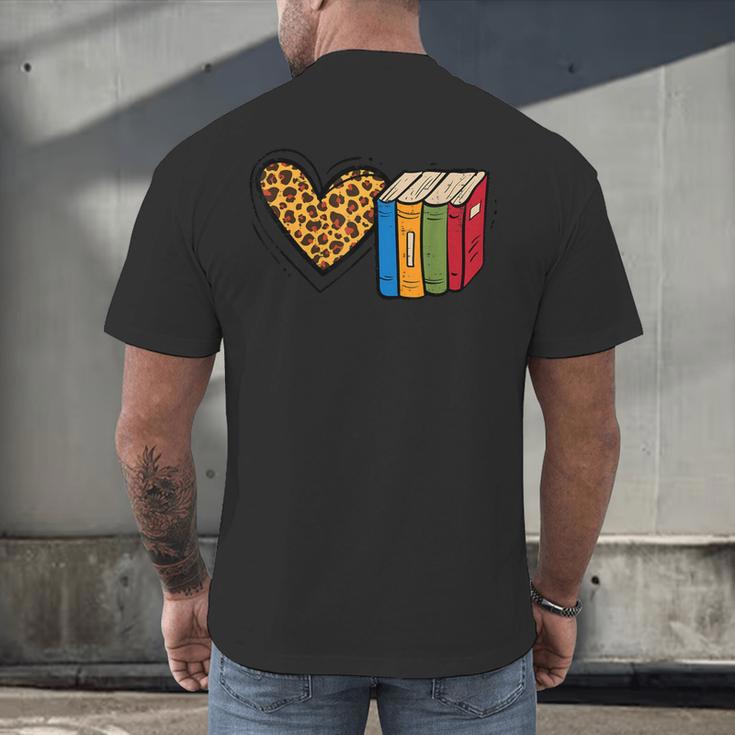 Love Reading Book Librarian Across America Men Women Kids Men's Back Print T-Shirt Love Reading Book Librarian Across America Men Women Kids Men's Back Print T-Shirt
