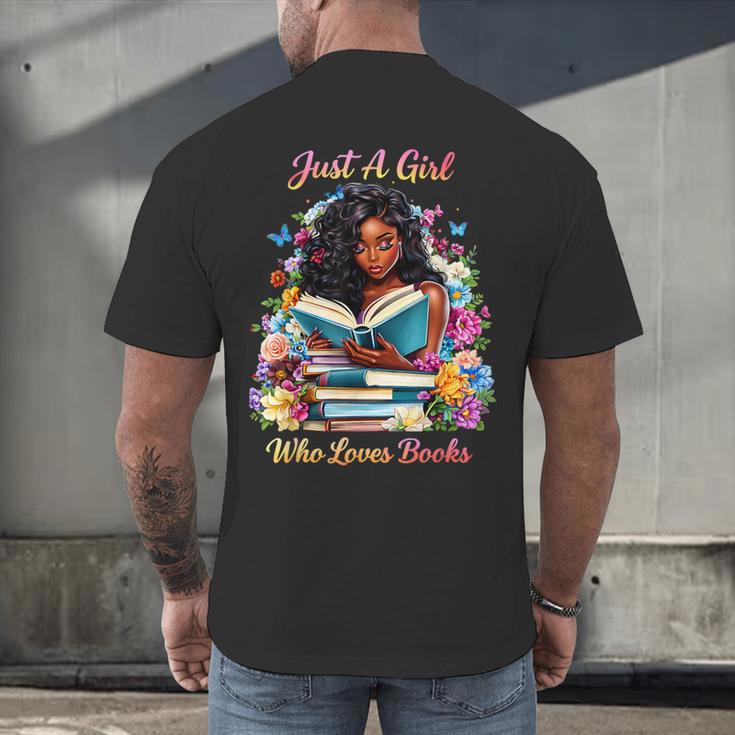Melanin Book Month Honoring Past Inspiring Pride Men's Back Print T-Shirt Melanin Book Month Honoring Past Inspiring Pride Men's Back Print T-Shirt
