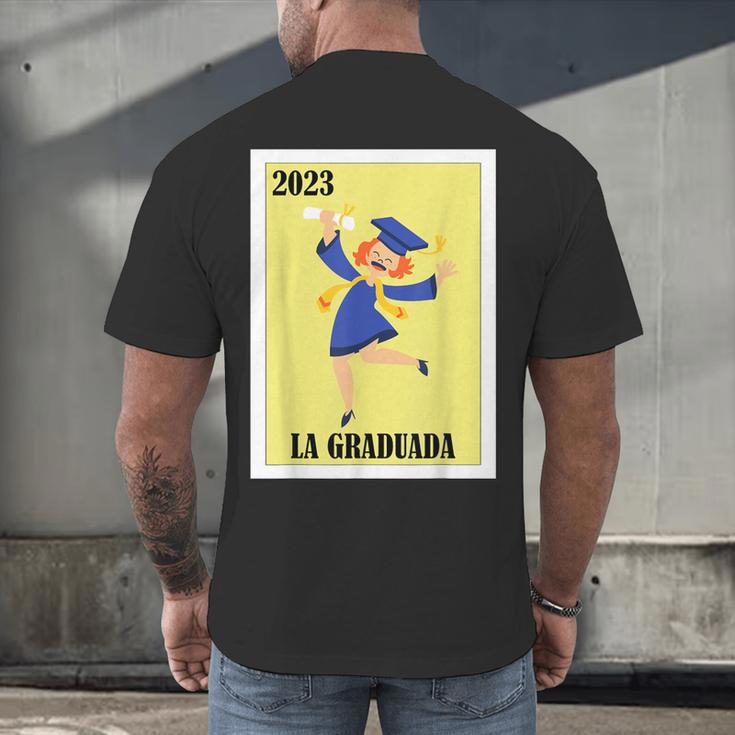 Mexican For Graduation La Graduada 2023 Men's Back Print T-Shirt