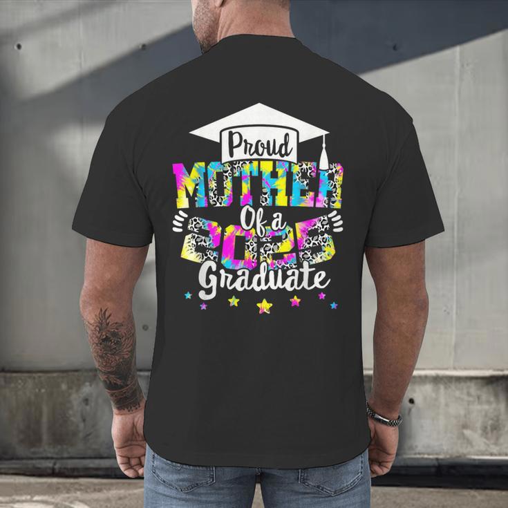 Mother Of a 2025 Graduate Tie Dye Class Senior Graduation 25 Men's Back Print T-Shirt