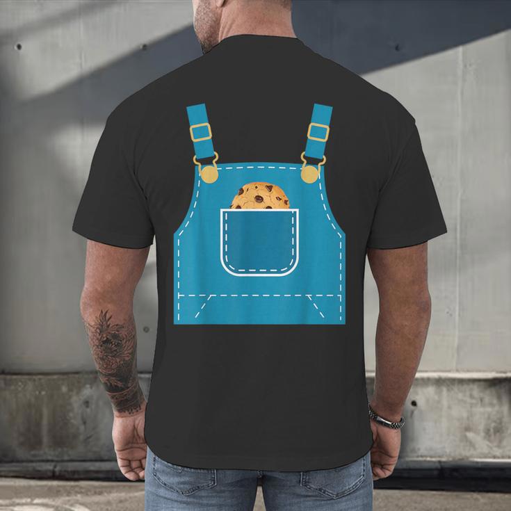 Mouse Halloween Costume Book Cookie Teacher Student Men's Back Print T-Shirt