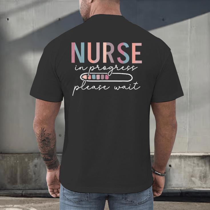 Nursing Student Nurse Appreciation Modern Classic Lace Embellished Nurse Graduation Female -Adults Small Men's Back Print T-Shirt