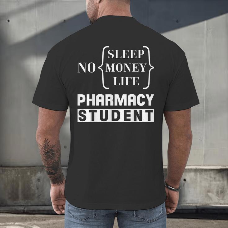 Pharmacy Student Pharmacist Graduation Men's Back Print T-Shirt