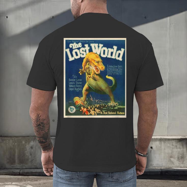 Poster Of Movie Adaptation Of Sir Arthur Conan Doyle Book Men's Back Print T-Shirt