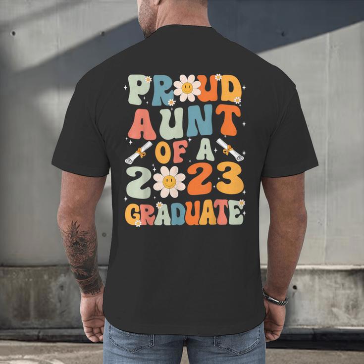Proud Aunt Of A Class Of 2023 Graduated Graduation Women Men's Back Print T-Shirt