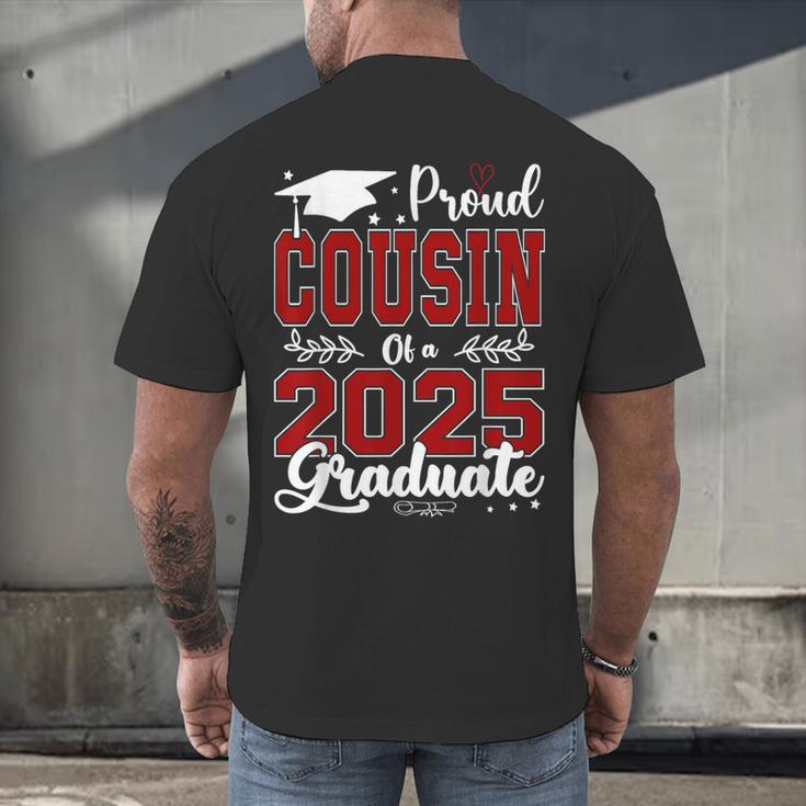 Proud Cousin Of A 2025 Graduate For Graduation Men's Back Print T-Shirt