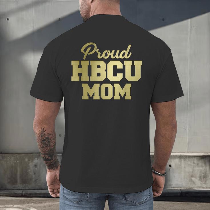 Proud HBCU Mom Graduation College Men's Back Print T-Shirt
