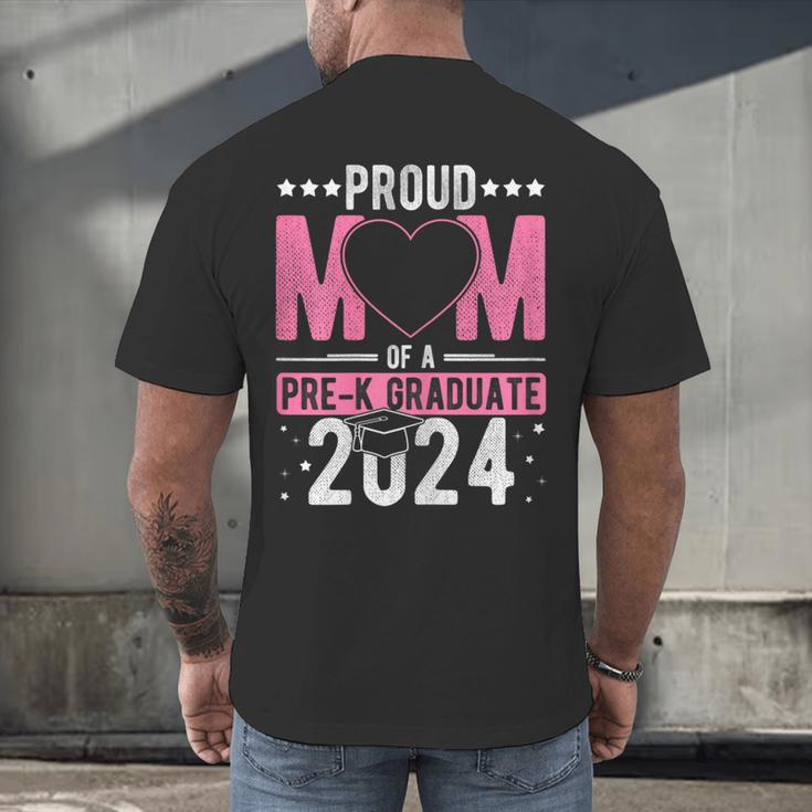 PROUD MUM OF A Pre-K GRAD 2024 Pre-K Graduation 2024 Mom Men's Back Print T-Shirt