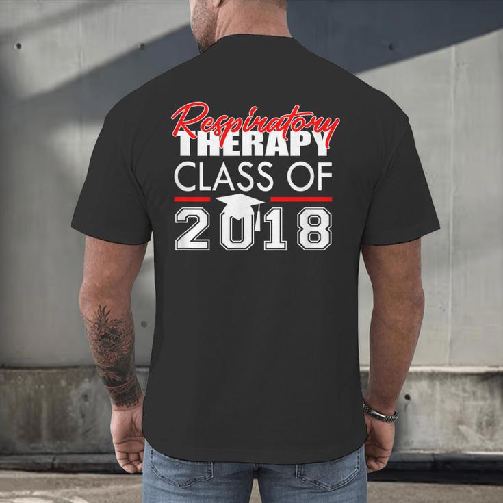 Respiratory Therapy Class Of 2018 Graduation Shirt Women Men Men's Back Print T-Shirt