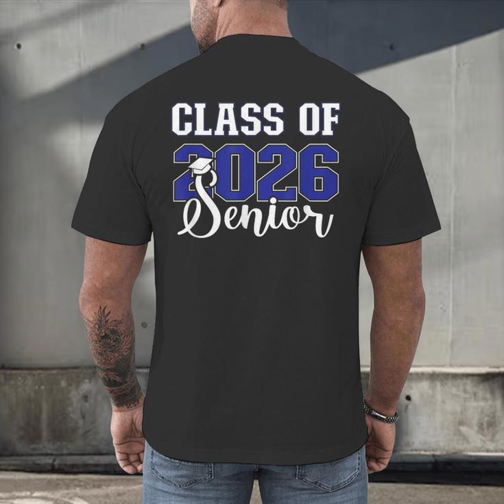 Senior 2026 Class Of 2026 Graduation 2026 Men's Back Print T-Shirt