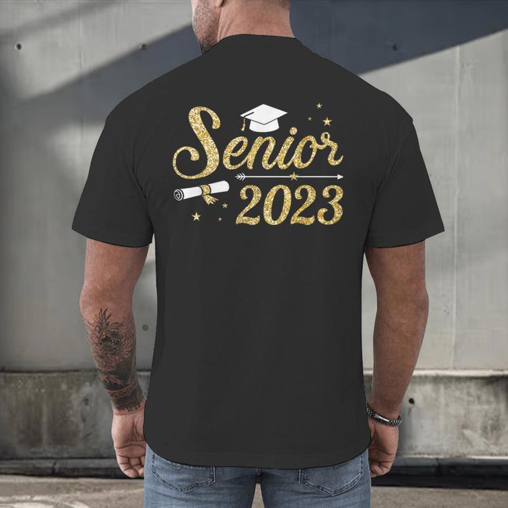 Senior Class Of 2023 Graduation Graduate Men's Back Print T-Shirt