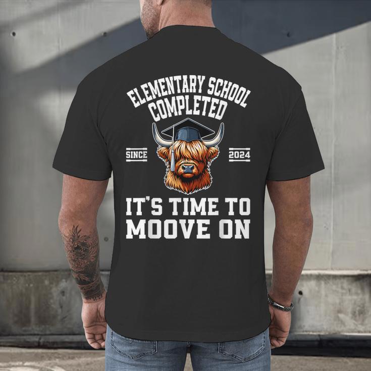Senior Class Of 2024 Elementary School Graduation Men's Back Print T-Shirt