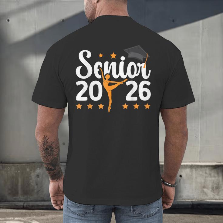 Senior Dancer 2026 Graduation Dance Senior 2026 Men's Back Print T-Shirt