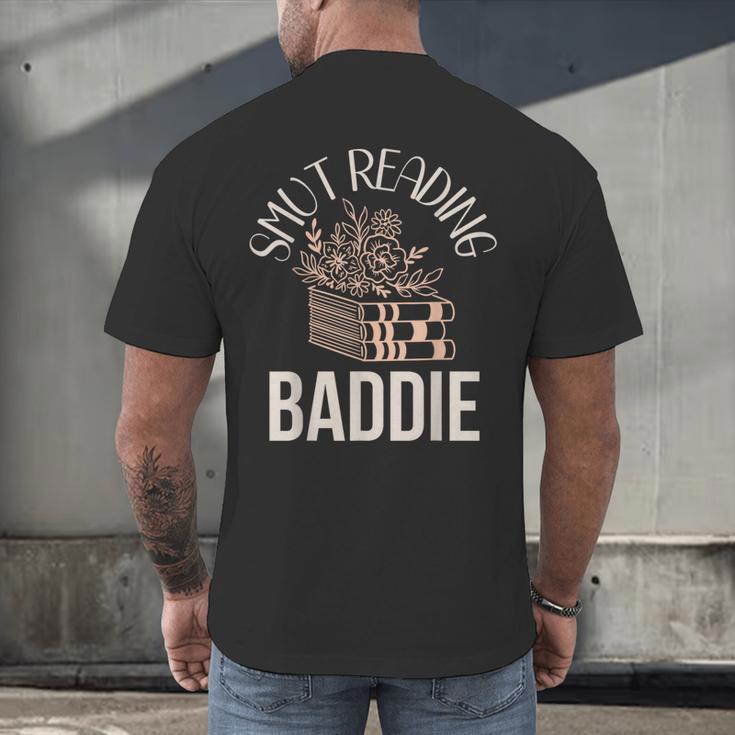 Smutty Book Merch Women Smut Reading Baddie Read Fairy Tales Men's Back Print T-Shirt Smutty Book Merch Women Smut Reading Baddie Read Fairy Tales Men's Back Print T-Shirt