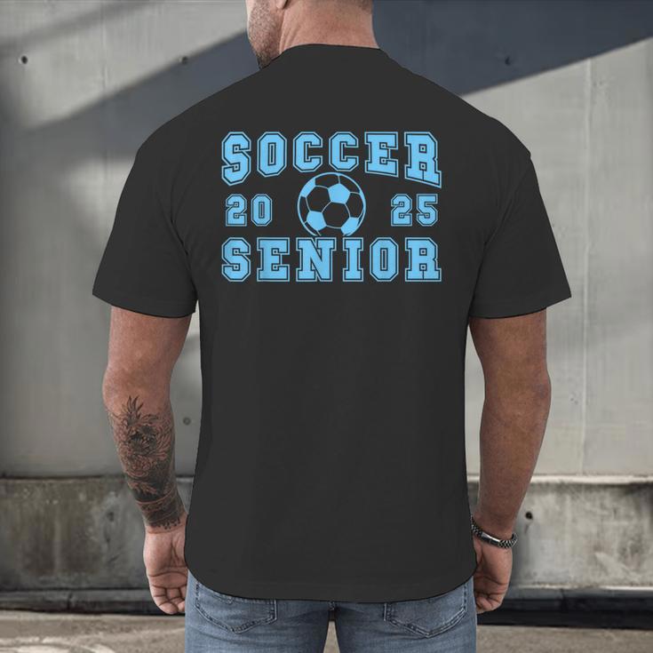 Soccer Senior Night Soccer Senior 2025 Graduation 16 Men's Back Print T-Shirt