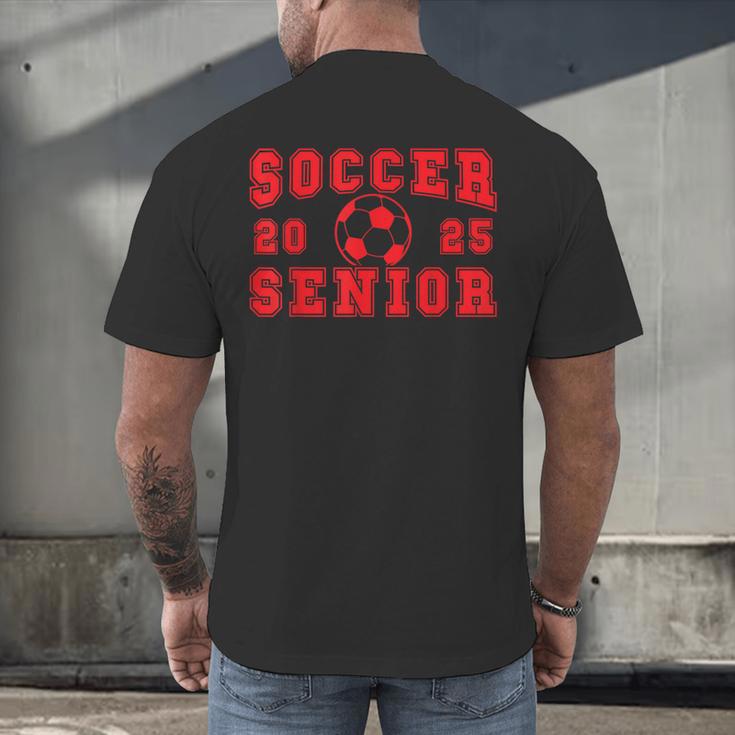 Soccer Senior Night Soccer Senior 2025 Graduation 4 Men's Back Print T-Shirt