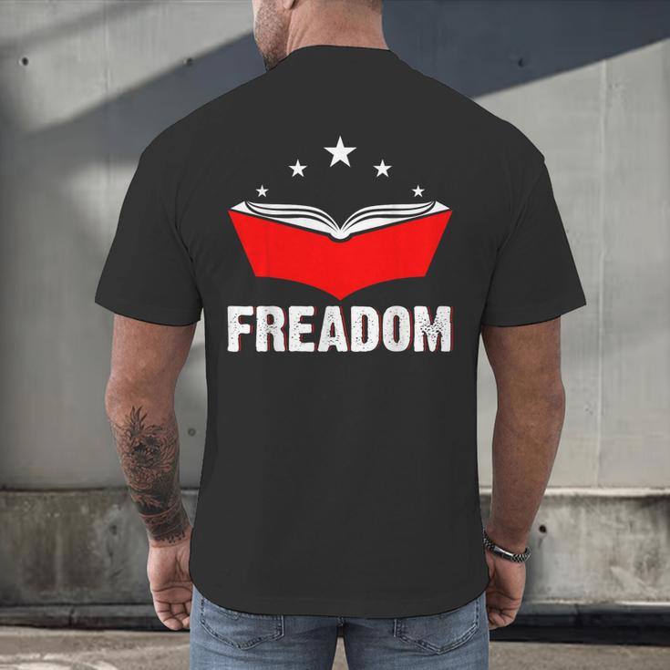 I Survived Reading Banned Books And All I Got Was Smarter Men's Back Print T-Shirt