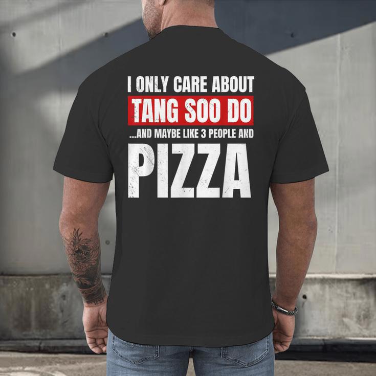 Tang Soo Do Sparring Martial Artist Karate Master Introvert Men's Back Print T-Shirt Tang Soo Do Sparring Martial Artist Karate Master Introvert Men's Back Print T-Shirt