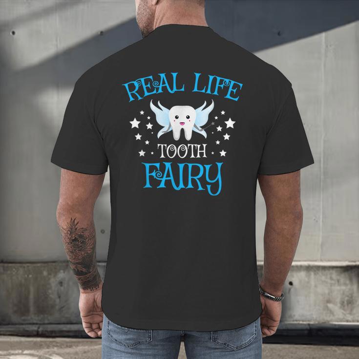 Tooth Fairy Tshirt Cute Dental Hygienist GraduationShirt Men's Back Print T-Shirt