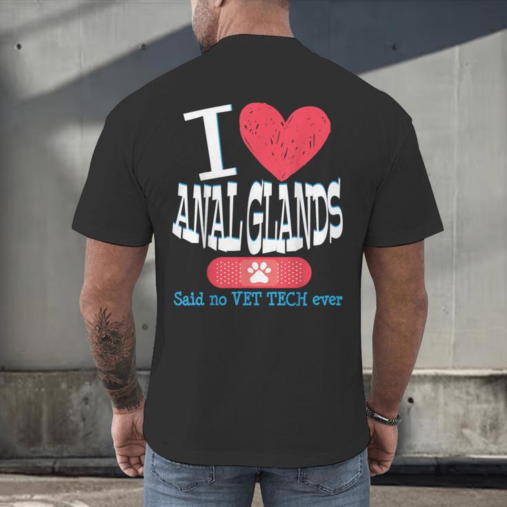Veterinary Technician Graduation Shirt Vet Tech Men's Back Print T-Shirt