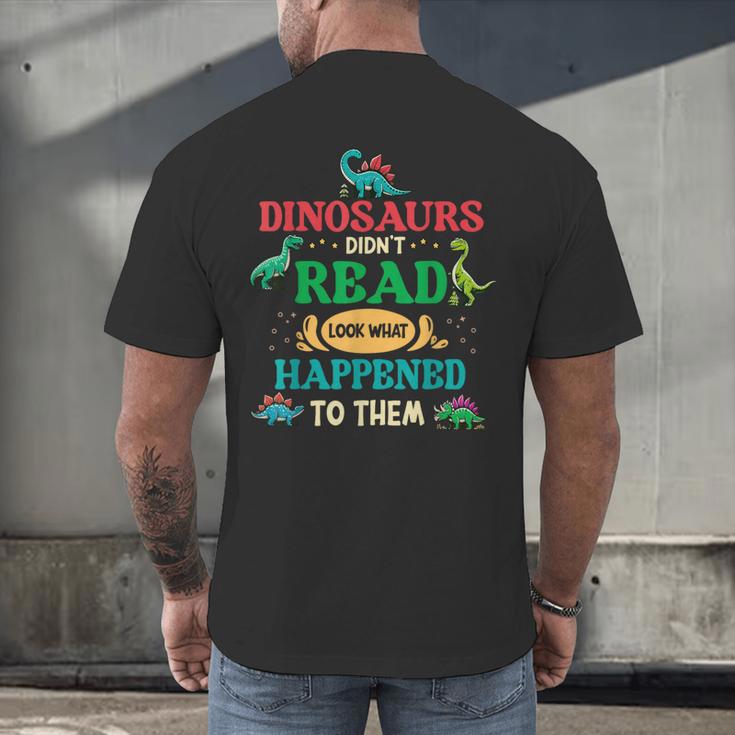 Vintage Librarian Book Reader Library Book Reading Men's Back Print T-Shirt Vintage Librarian Book Reader Library Book Reading Men's Back Print T-Shirt
