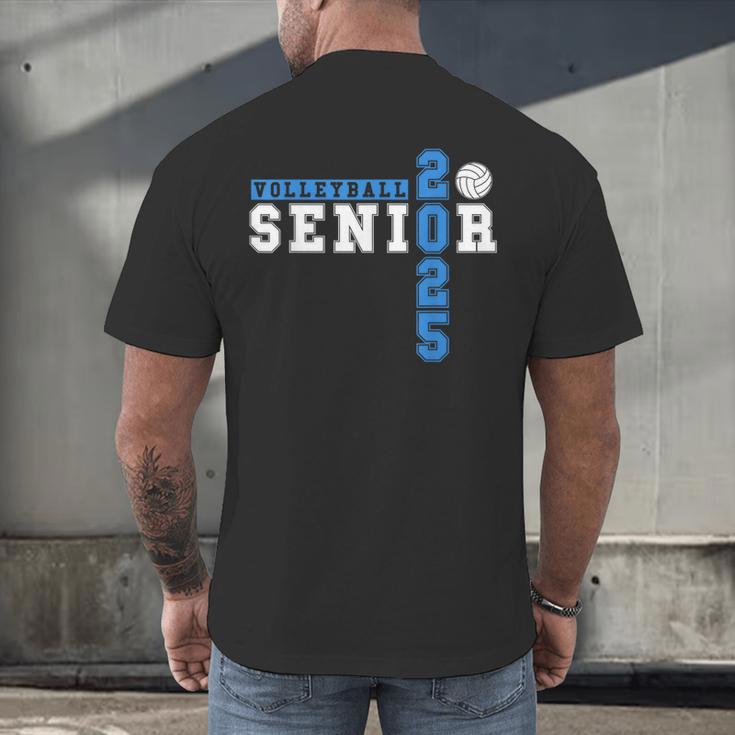 Volleyball Senior Night Volleyball Senior 2025 Graduation 23 Men's Back Print T-Shirt