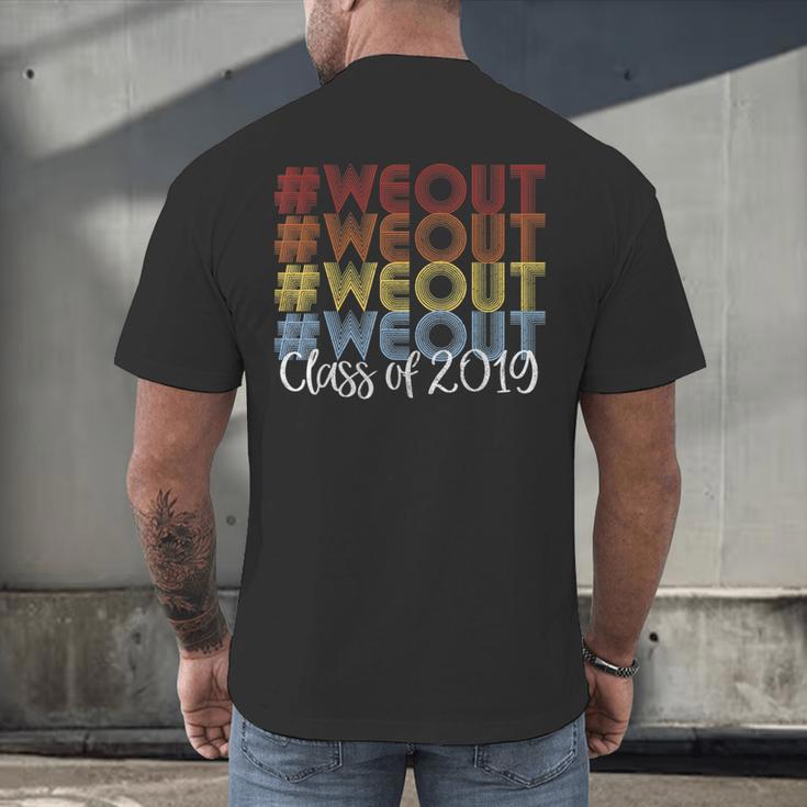 WeOut 2019 Graduation Men's Back Print T-Shirt