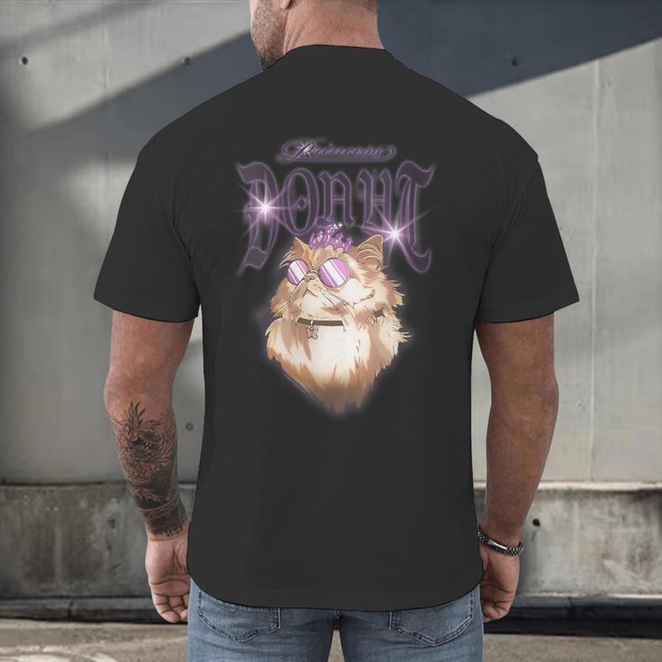 Women's Dungeon Crawler Carl Airbrushed Princess Donut Series Book Men's Back Print T-Shirt