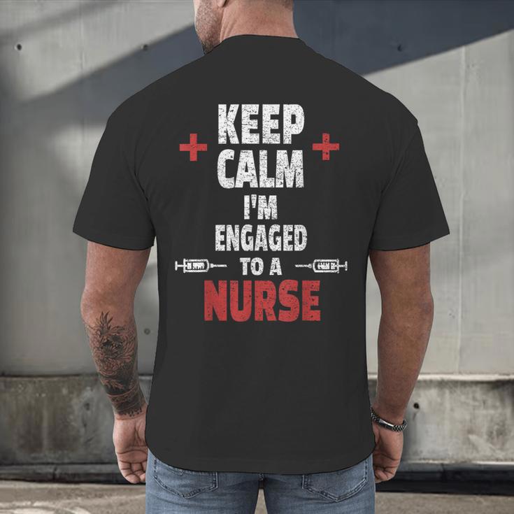 Xmas Nurse Graduation Keep Calm I'm Almost A Nurse Men's Back Print T-Shirt