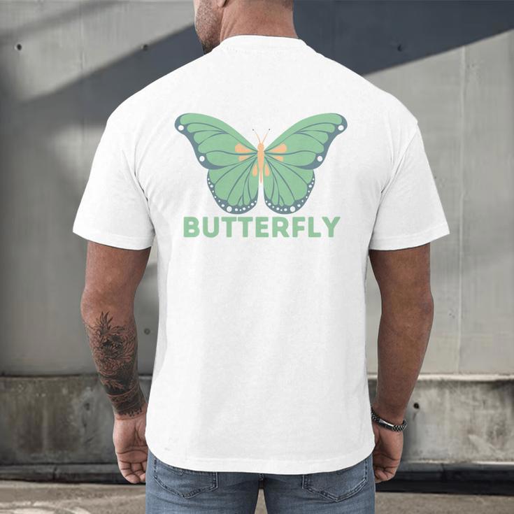 Anti-Social Introvert Butterfly Men's Back Print T-Shirt