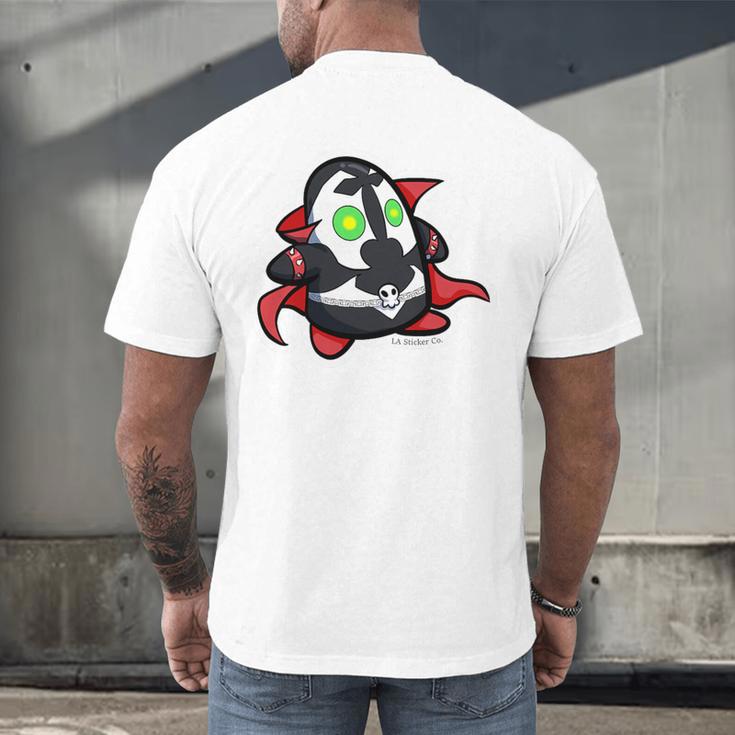 BODO Spawn Character Comic Book Shirt Premium Tri-Blend Men's Back Print T-Shirt