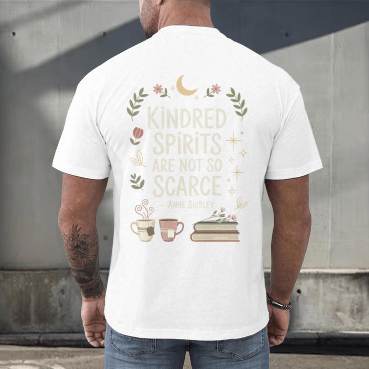Book Lover Friend Quote Anne Premium Tri-Blend Men's Back Print T-Shirt