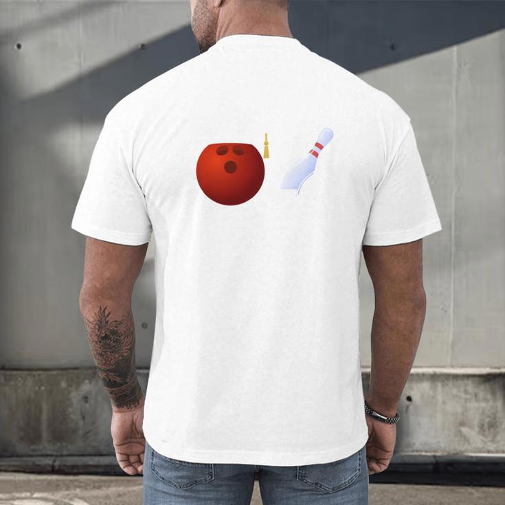 Class Of 2022 Graduation For Him Her Bowling Sports Men's Back Print T-Shirt