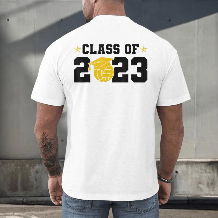 Class Of 2023 Graduation Waterpolo Senior 2023 Men's Back Print T-Shirt