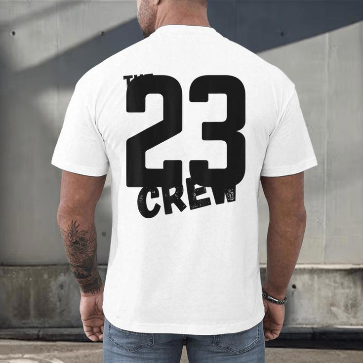 Class Of 2023 Seniors 23 Senior Graduation Idea Men's Back Print T-Shirt