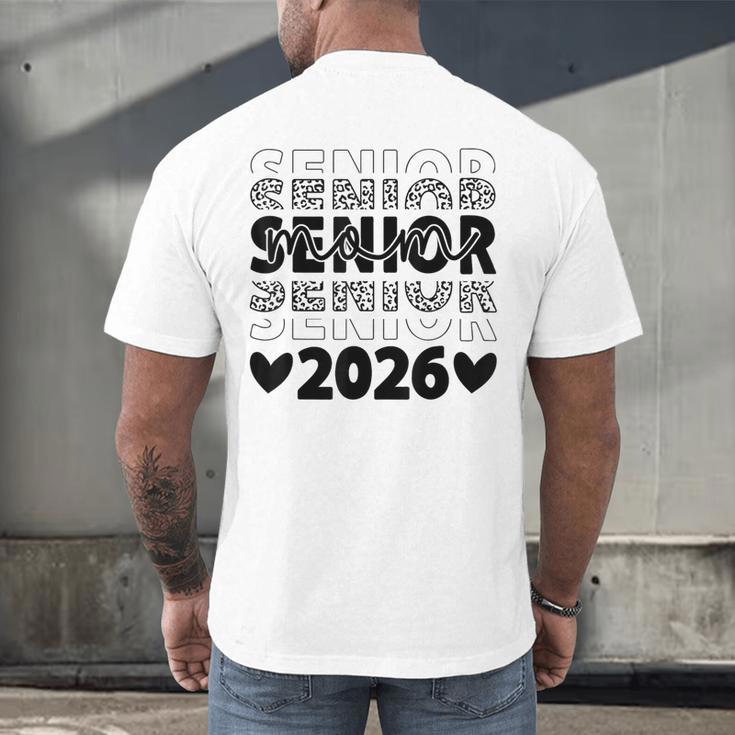 Class Of 2026 Senior Graduation Year Men's Back Print T-Shirt