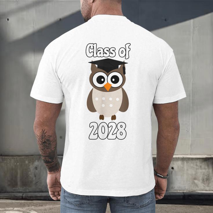 Class Of 2028 TShirt Back To School Graduation Year Boy Girl Men's Back Print T-Shirt