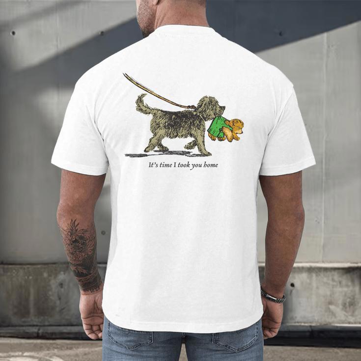 Corduroy Time I Took You Home Teddy Bear Children's Book Men's Back Print T-Shirt