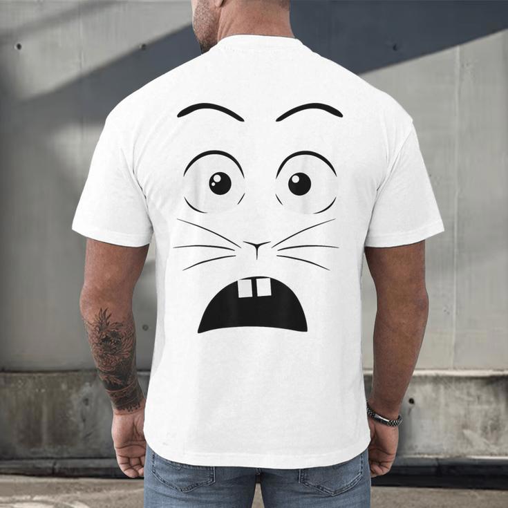 Creepy Carrots Halloween Book Character Costume Men's Back Print T-Shirt Creepy Carrots Halloween Book Character Costume Men's Back Print T-Shirt