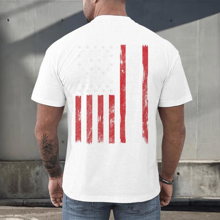 Criminal Justice Major College Student Graduate Graduation Premium Men's Back Print T-Shirt