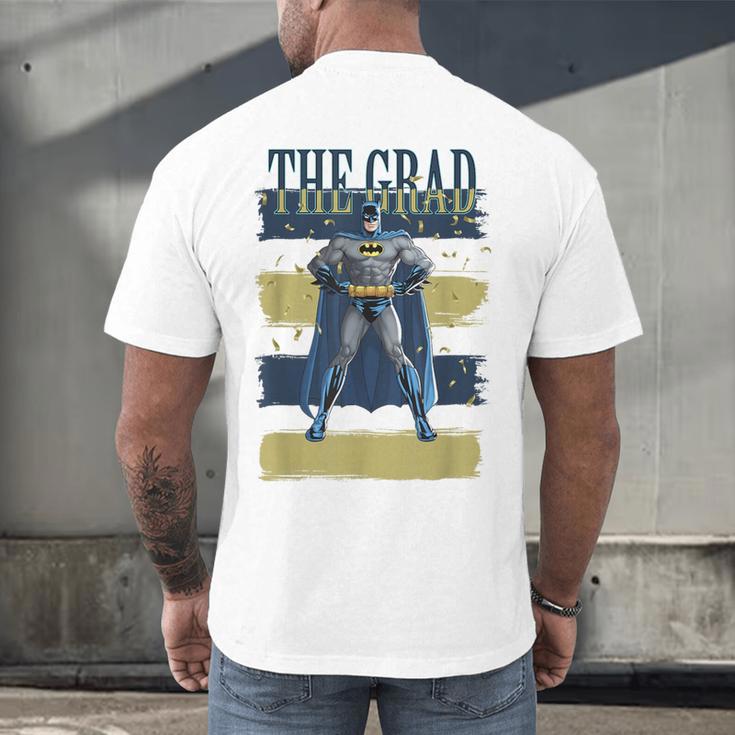 DC Comics Graduation Batman The Grad Power Stance Men's Back Print T-Shirt