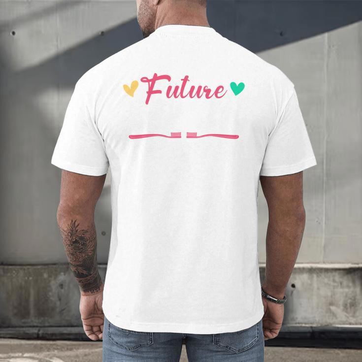 Dental Hygienist Graduation Future Dental Hygienist Men's Back Print T-Shirt