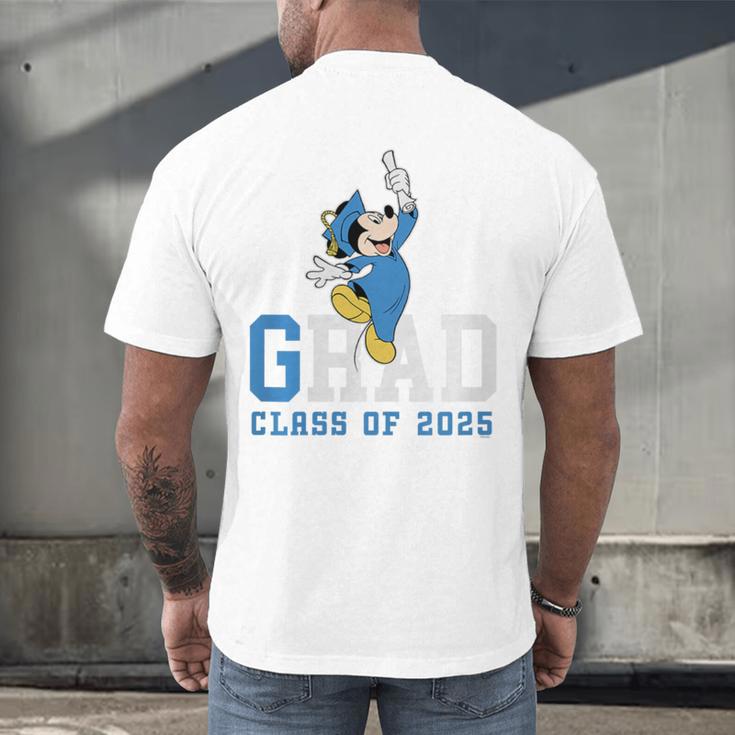 Disney Mickey Mouse 2025 Graduation Class Of '25 Rad Grad Premium Tri-Blend Men's Back Print T-Shirt
