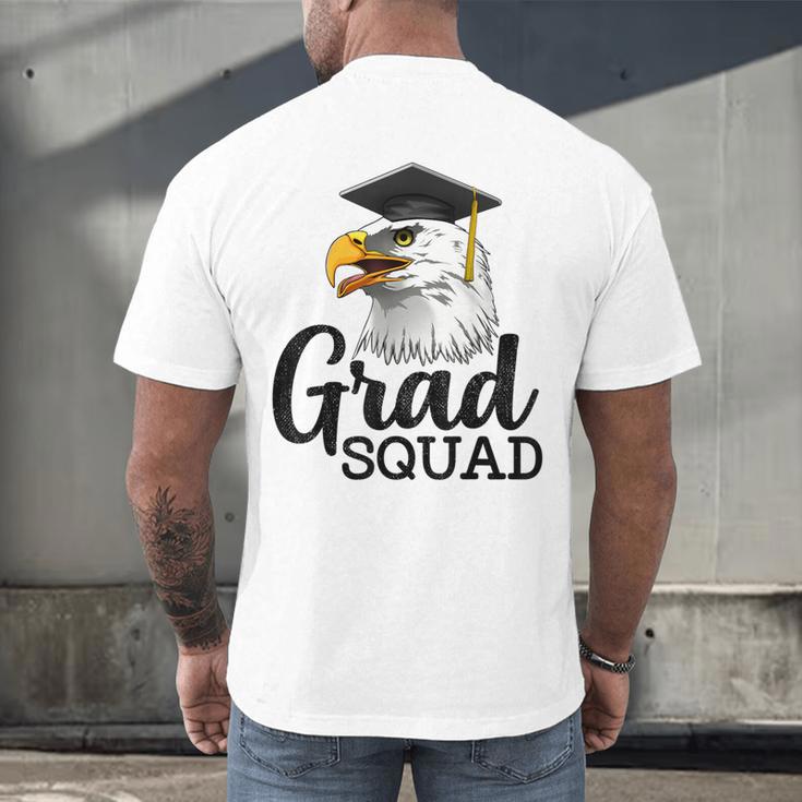 Eagle Grad Squad Class Of 2019 Graduation Men's Back Print T-Shirt