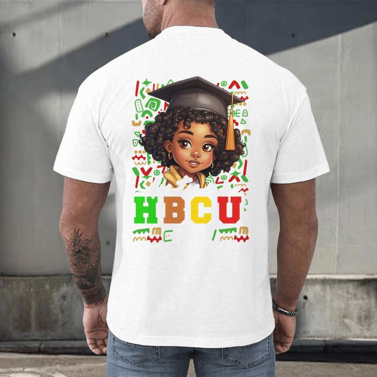 Future HBCU Grad Girl Kids Graduation HBCU College Men's Back Print T-Shirt